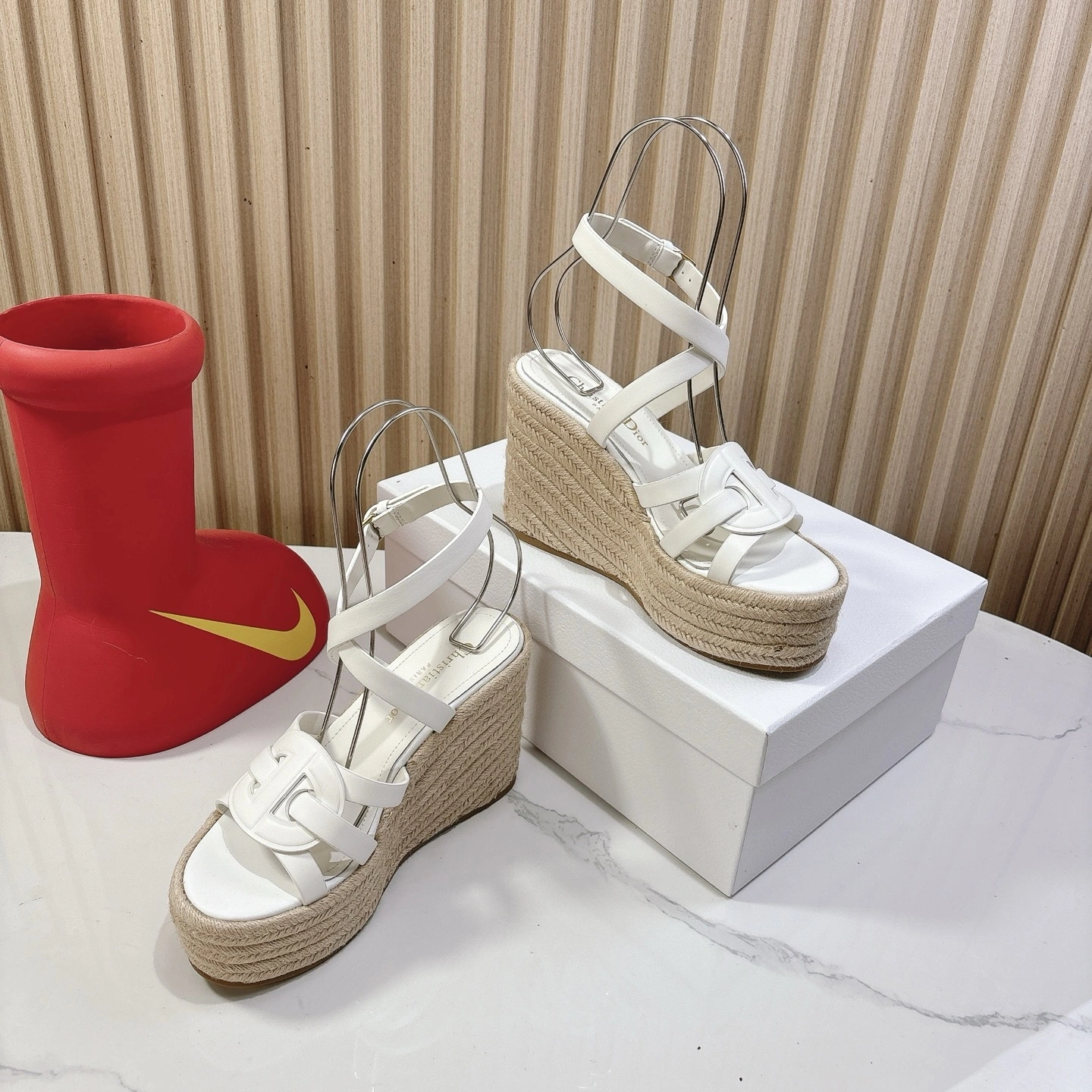 COCO-- 4ior KDO346CFY_S03W cowhide Heel height：9.5CM item:E-X000H1624